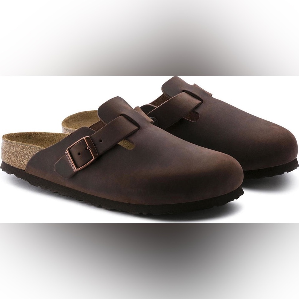 Birkenstocks Boston Soft Footbed in Habana